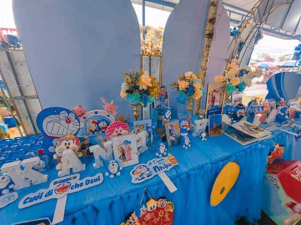 Đám cưới đặc biệt của cặp đôi fan cuồng truyện tranh Doraemon - Ảnh 20.